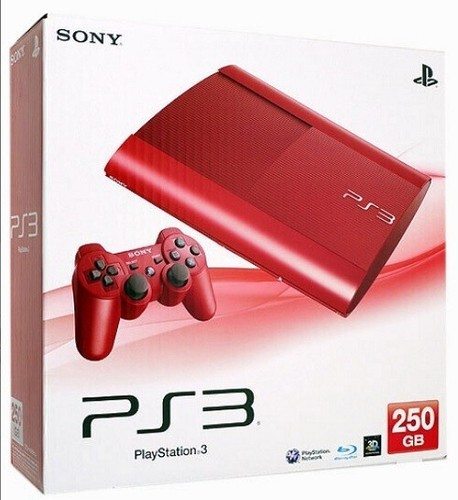 Sony playstation rossa - sony, 3