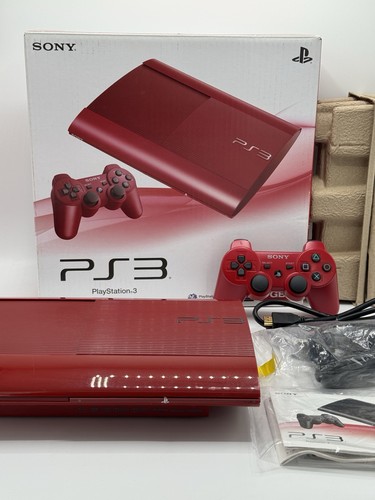 Sony playstation ps3 rosso - sony, 3
