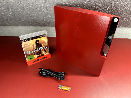 Red playstation slim ps3 - 3, pro