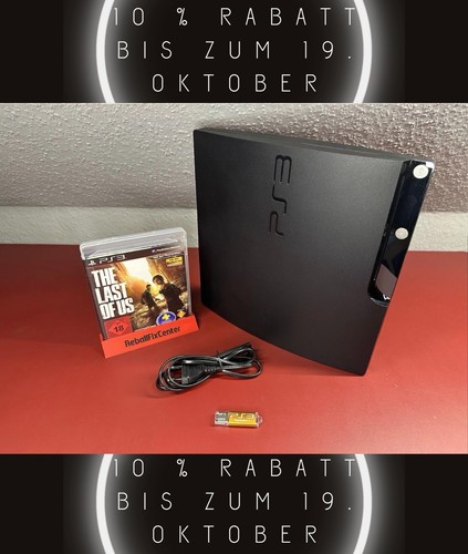 Black playstation slim ps3 - playstation,